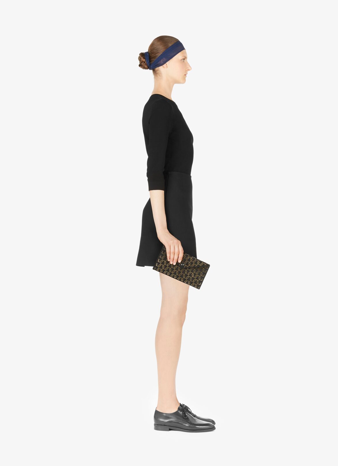 Louise 24 Clutch ALAÏA BLACK/GOLD LOUISE 24 CLUTCH